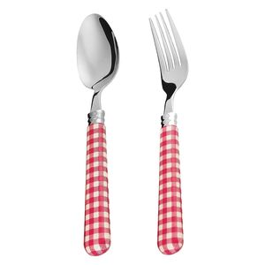 سرویس 31 پارچه قاشق و چنگال سی اند اس مدل checkered