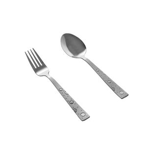 سرویس قاشق و چنگال 12 پارچه مدل دایره کد 30