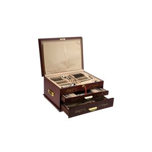 سرویس قاشق و چنگال 123 پارچه سولایتر مدل go 6252