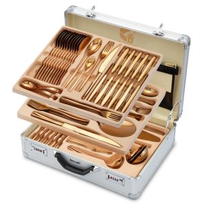 سرویس قاشق و چنگال 141 پارچه جی فی نی مدل luxury 607r