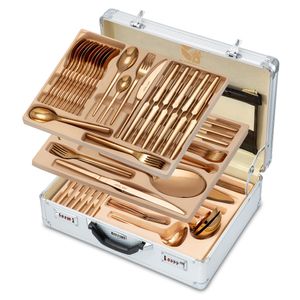 سرویس قاشق و چنگال 145 پارچه جی فی نی مدل luxury 608r