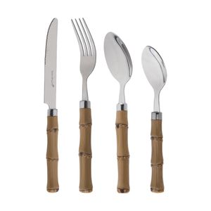 سرویس قاشق و چنگال 24 پارچه بامبوم مدل b1111 matia