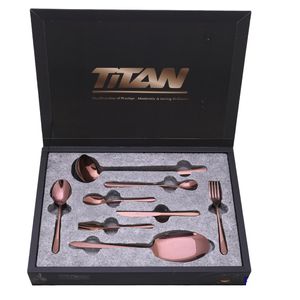 سرویس قاشق و چنگال 38 پارچه مدل titan