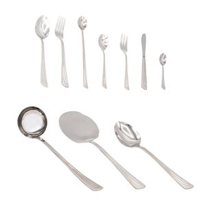 سرویس قاشق و چنگال 45 پارچه درسا مدل گوپی خط دار