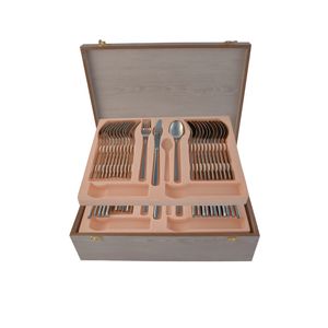 سرویس قاشق و چنگال 54 پارچه ام جی اس مدل dortmond(ch)006