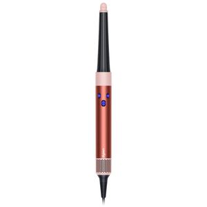 سشوار برس‌دار حالت‌دهنده 1300 وات دایسون مدل airwrap id hs08 موتور ac وزن 650 گرم دارای سری شانه‌دار سری برس‌دار گرد پهن خشک‌کن ملایم با ویژگی فرکنندگی صاف‌کنندگی حجم‌دهندگی با قابلیت فناوری تولید یون