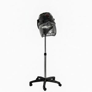 سشوار کلاهی و پایه‌دار 1400 وات مدل 7740 با موتور dc مناسب استفاده حرفه‌ای و آرایشگاهی با تنظیم دما در 9 حالت و تنظیم سرعت در 3 حالت