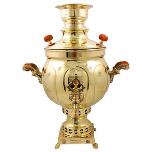 سماور زغالی حسن زاده مدل 6t ظرفیت 6 لیتر