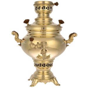 سماور زغالی زمردیان مدل c 55 2 ظرفیت 5 لیتر