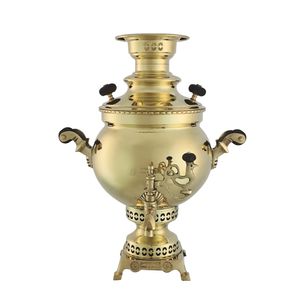 سماور زغالی عبدی مدل کلاسیک گنجایش 5 لیتر