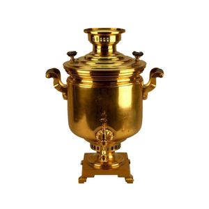 سماور زغالی کد 12 ظرفیت 6 لیتر