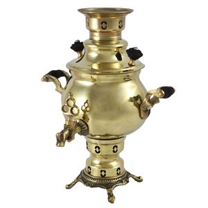 سماور زغالی کد m101 ظرفیت 1 لیتر