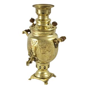 سماور زغالی کد m101 ظرفیت 1.5 لیتر