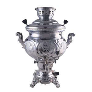 سماور گازسوز رویال مدل مهسان ظرفیت ۸ لیتر