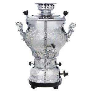 سماور گازسوز سمیه مدل s105 ماری سوزنی ظرفیت 6 لیتر