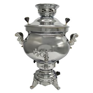 سماور گازسوز پژمان کد 20106 گنجایش 10 لیتر