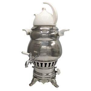 سماور گازی رضایی کد 28005 گنجایش 6 لیتر