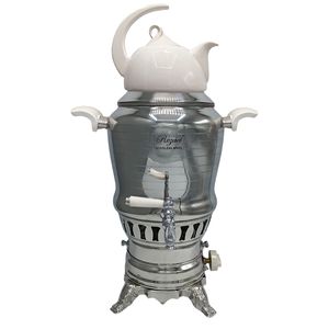 سماور گازی رضایی کد 28007 گنجایش 6 لیتر