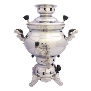 سماور گازی ظافر مدل نگین ظرفیت 6 لیتر
