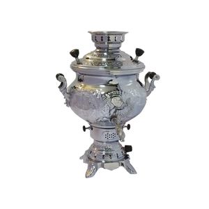 سماور گازی مدل mahsan گنجایش 6 لیتری قلم کاری