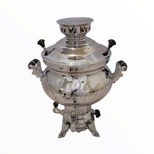 سماور گازی مدل گلستان کد 802 گنجایش 8 لیتر