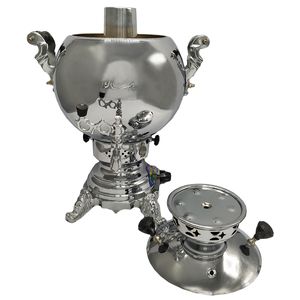 سماور گازی پژمان کد 20104 گنجایش 6 لیتر