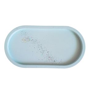 سینی سرو مدل بتنی طرح بیضی