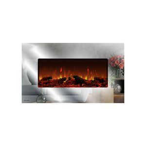 شومینه برقی شومینه بیستون مدل آینه ای md.120.w16.l2