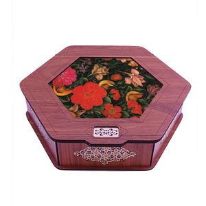 شکلات خوری مدل کرشمه طرح گل و مرغ