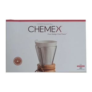 فیلتر قهوه ساز مدل کمکس 3cup بسته 40 عددی