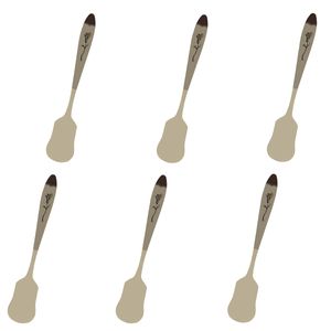 قاشق بستنی خوری کد fr23 بسته 6 عددی