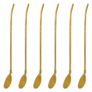قاشق شربت خوری مدل پیچ کد np10 بسته 6 عددی