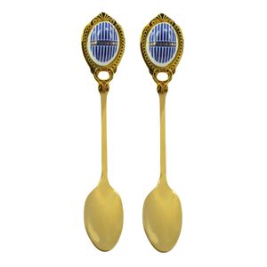 قاشق چای خوری مدل royal style کد 0001 بسته دو عددی