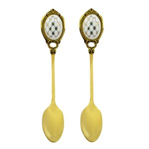 قاشق چای خوری مدل royal style کد 0003 بسته دو عددی