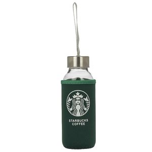 قمقمه استارباکس مدل glass bottle 4 ظرفیت 0.3 لیتر