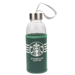قمقمه استارباکس مدل glass bottle ظرفیت 0.390 لیتر
