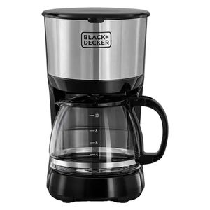 قهوه‌ساز بلک اند دکر مدل dcm750 ظرفیت دم‌آوری ده فنجان با فیلتر دائمی دارای تایمر و صفحه گرم نگهدارنده قهوه