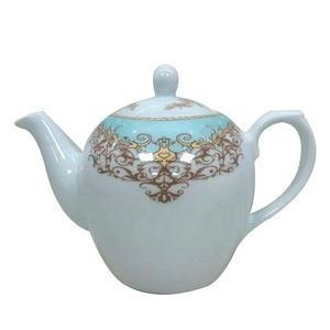 قوری مدل ترنج فیروزه کد t01b