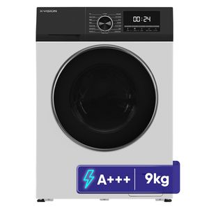 ماشین لباسشویی 9 کیلوگرم اتوماتیک ایکس ویژن مدل tp92 bwd