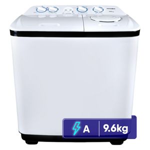 ماشین لباسشویی 9.6 کیلوگرم نیمه‌اتوماتیک پاکشوما مدل ptn 9604i aj