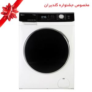 ماشین لباسشویی اتوماتیک جی پلاس مدل gwm m854w ظرفیت 8 کیلوگرم