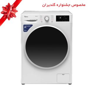 ماشین لباسشویی اتوماتیک جی پلاس مدل gwm m870w ظرفیت 8 کیلوگرم