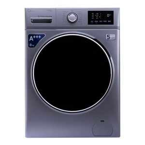 ماشین لباسشویی جی پلاس مدل gwm k8220t ظرفیت 8 کیلوگرم