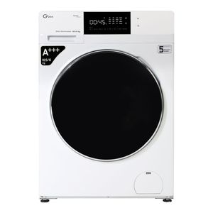 ماشین لباسشویی جی پلاس مدل gwm kd1069w ظرفیت 10.5 کیلوگرم