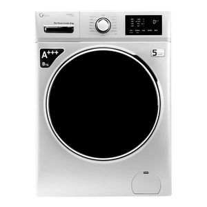ماشین لباسشویی جی پلاس مدل gwm m8220w ظرفیت 8 کیلوگرم
