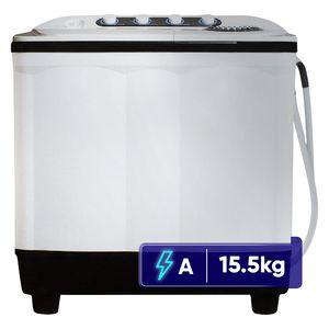 ماشین لباسشویی دو قلو 15.5 کیلوگرم نیمه‌اتوماتیک پاکشوما مدل fa15