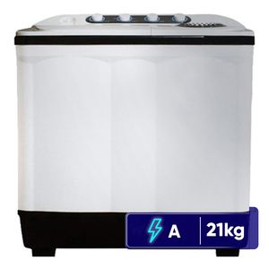 ماشین لباسشویی دو قلو 21 کیلوگرم نیمه‌اتوماتیک پاکشوما مدل fa21