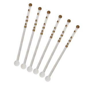 همزن شیشه ای مدل سرکج کد 630 مجموعه 6 عددی