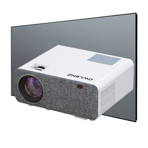 ویدئو پروژکتور النز مدل sd500 smart android به همراه پرده نمایش 120 اینچ