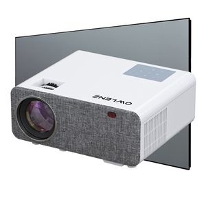 ویدئو پروژکتور النز مدل sd500 smart android به همراه پرده نمایش